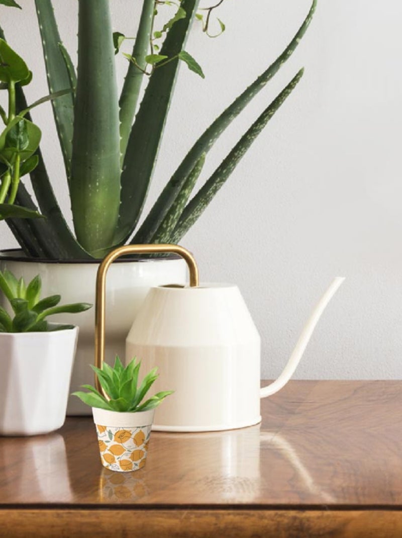Cache pot en bambou Beige - Kiabi