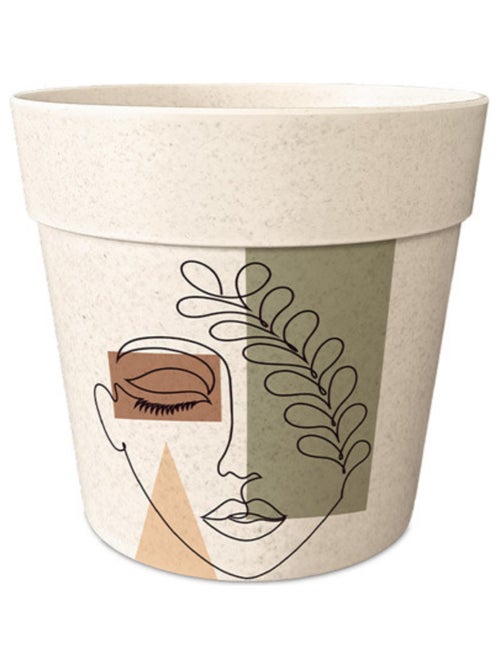 Cache pot en bambou - Kiabi