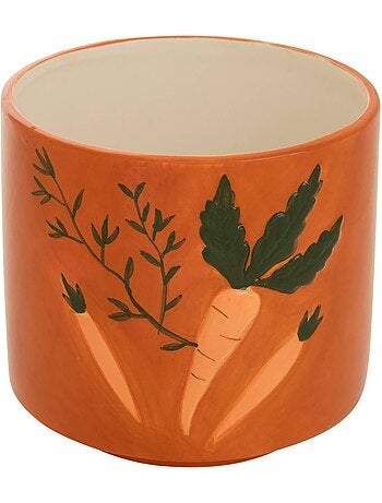 Cache-pot en dolomite lisiere