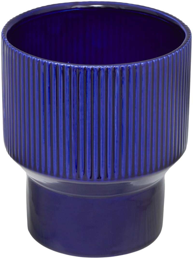 Cache-pot en dolomite NIPPO Bleu - Kiabi