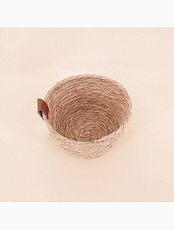 Cache pot en jacinthe d'eau 12x16cm