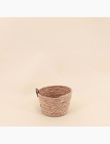 Cache pot en jacinthe d'eau 12x16cm