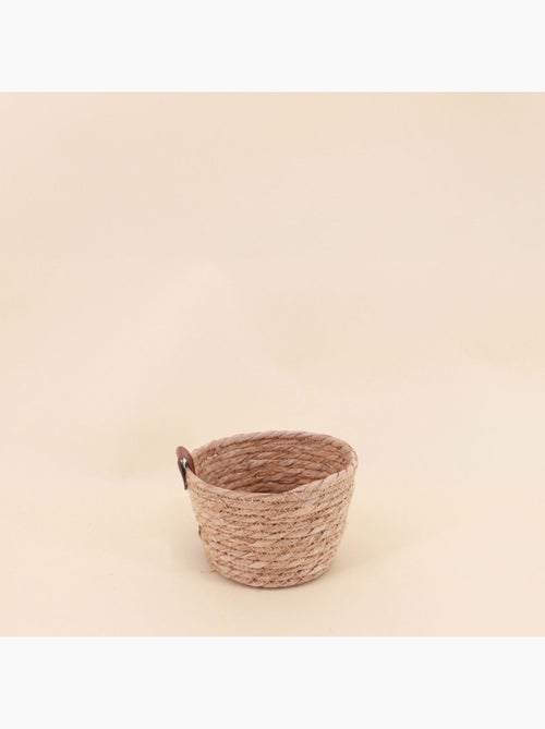 Cache pot en jacinthe d'eau 12x16cm - Kiabi