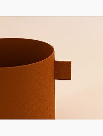 Cache pot en métal 11x15cm