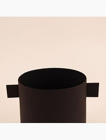 Cache pot en métal 11x15cm