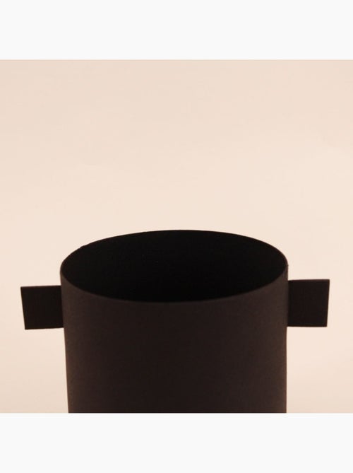 Cache pot en métal 11x15cm - Kiabi