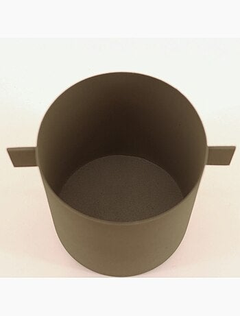 Cache pot en métal 11x15cm