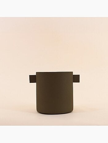 Cache pot en métal 11x15cm