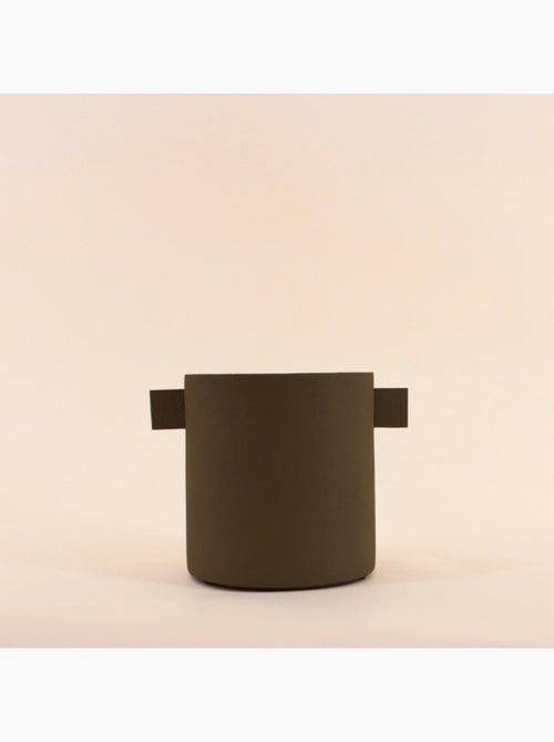 Cache pot en métal 11x15cm - Kiabi Cache pot en métal 11x15cm - Kiabi