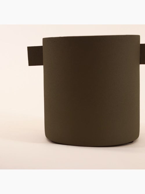 Cache pot en métal 11x15cm - Kiabi Cache pot en métal 11x15cm - Kiabi