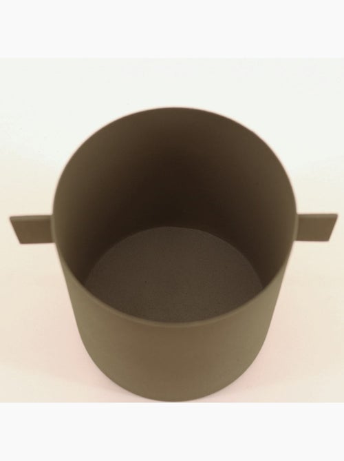 Cache pot en métal 11x15cm - Kiabi Cache pot en métal 11x15cm - Kiabi