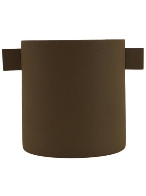 Cache pot en métal 11x15cm - Kiabi Cache pot en métal 11x15cm - Kiabi
