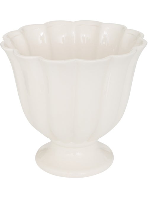 Cache-pot FLEUR DE ROSE - Kiabi