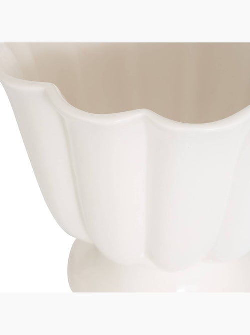 Cache-pot FLEUR DE ROSE - Kiabi
