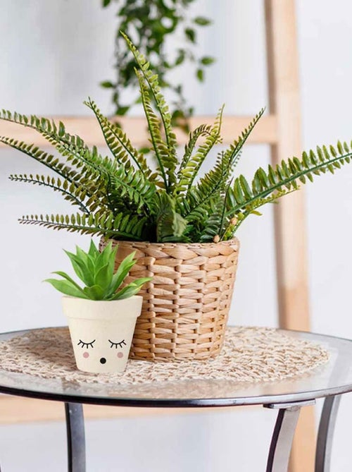 Cache Pot Ohhhhhh en Bambou 8.5 cm - Kiabi