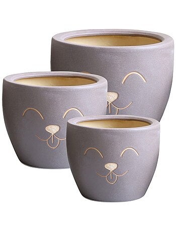 Cache pot Petsy en Terre Cuite