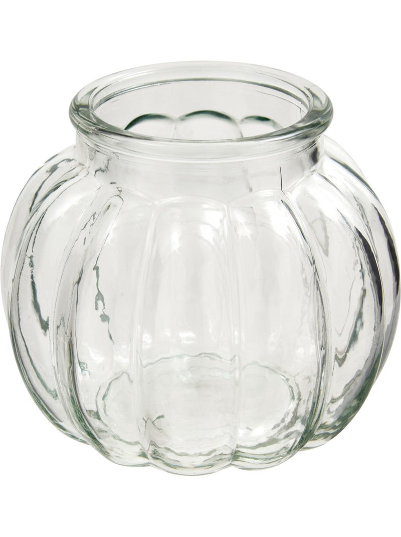 Cache-pot rond en verre ELYO Beige - Kiabi