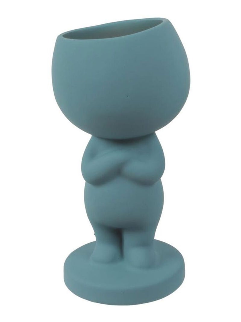 Cache-pot Samy Bleu - Kiabi