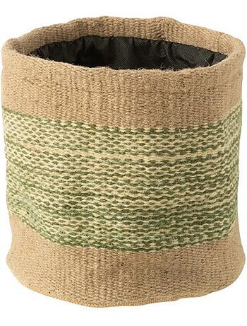 Cache-pot souple en jute - AFIBEL