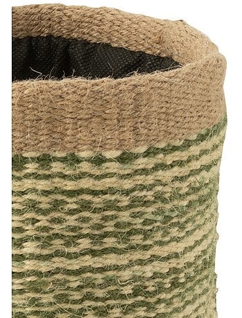 Cache-pot souple en jute - AFIBEL