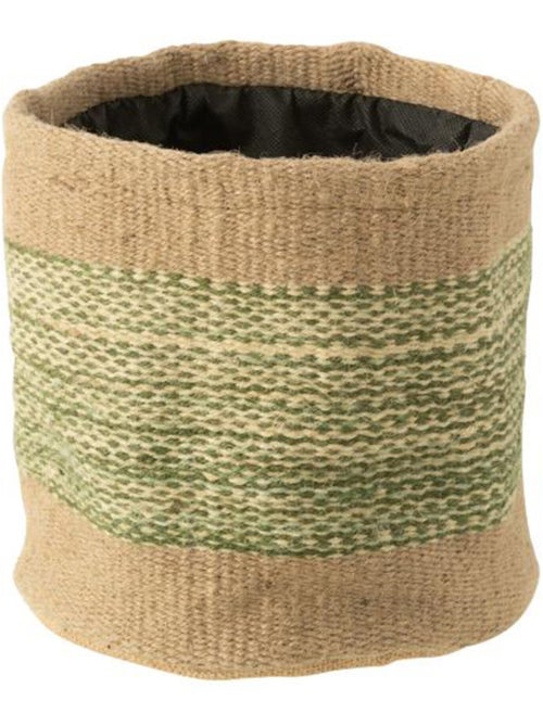 Cache-pot souple en jute - AFIBEL - Kiabi