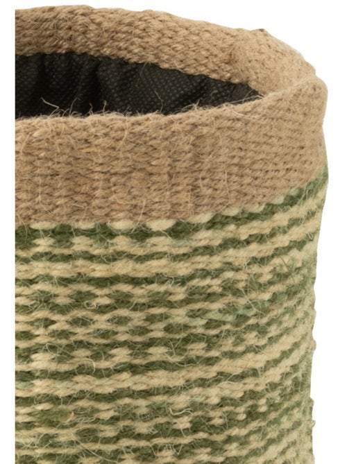 Cache-pot souple en jute - AFIBEL - Kiabi
