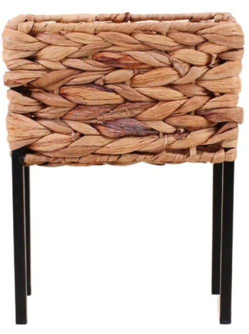 Cache-pot sur pieds jonc de mer 20x12cm - Kiabi Cache-pot sur pieds jonc de mer 20x12cm - Kiabi
