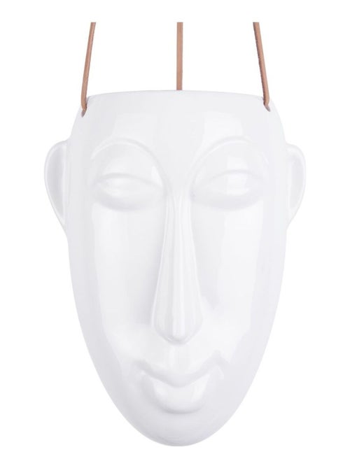 Cache-pot suspendu allongé avec motif visage MASK - Kiabi Cache-pot suspendu allongé avec motif visage MASK - Kiabi