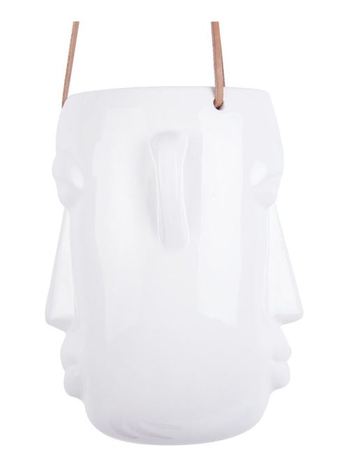 Cache-pot suspendu allongé avec motif visage MASK - Kiabi Cache-pot suspendu allongé avec motif visage MASK - Kiabi