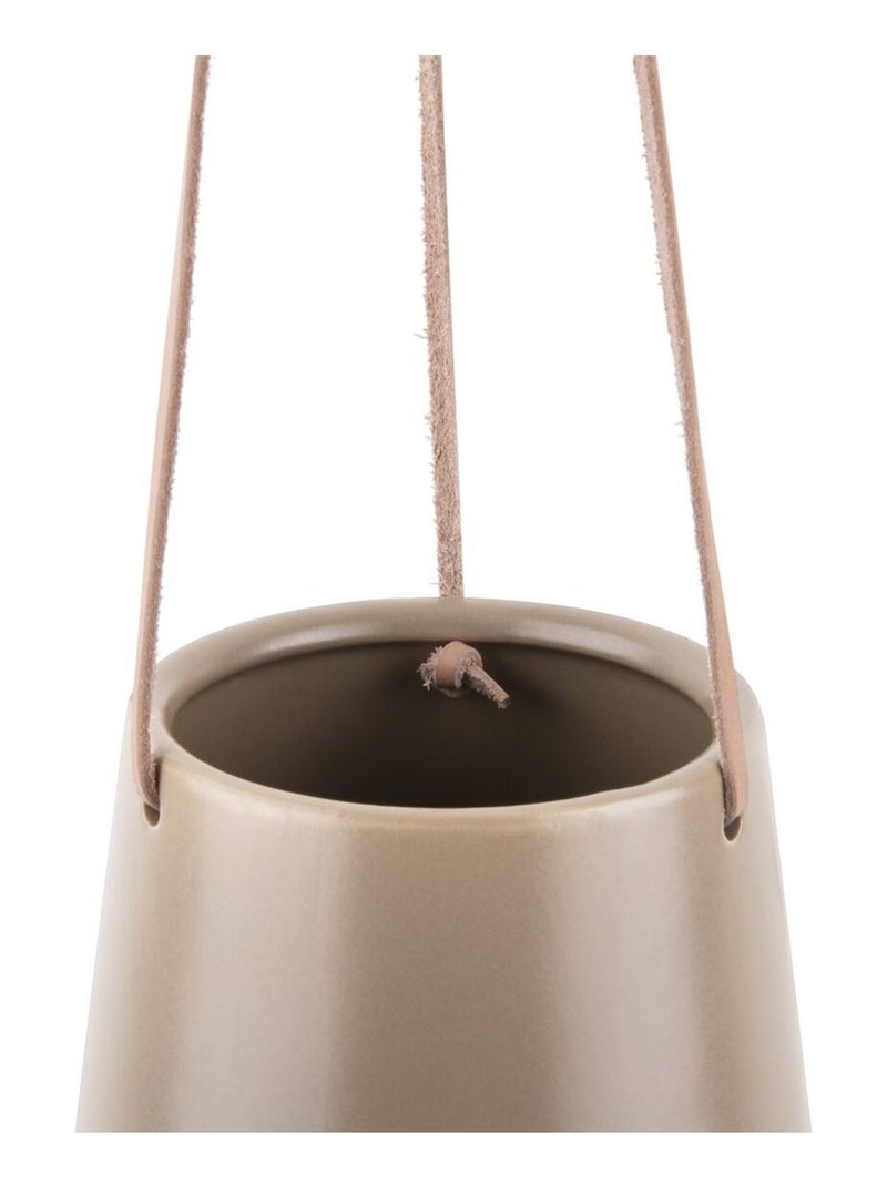 Cache-pot suspendu médium Skittlie Gris clair - Kiabi
