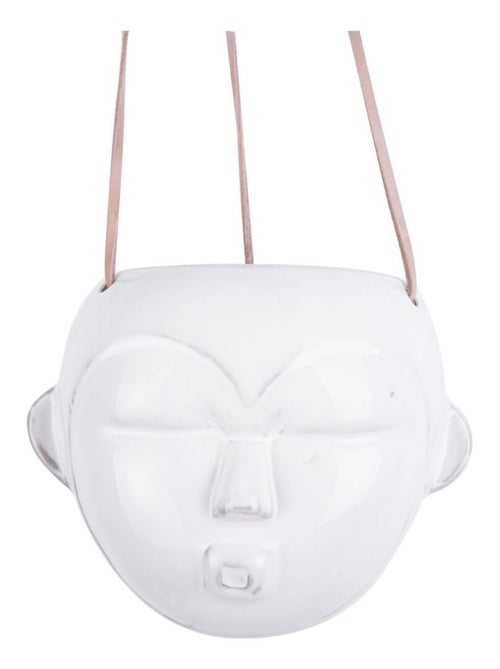 Cache-pot suspendu rond avec motif visage MASK - Kiabi Cache-pot suspendu rond avec motif visage MASK - Kiabi