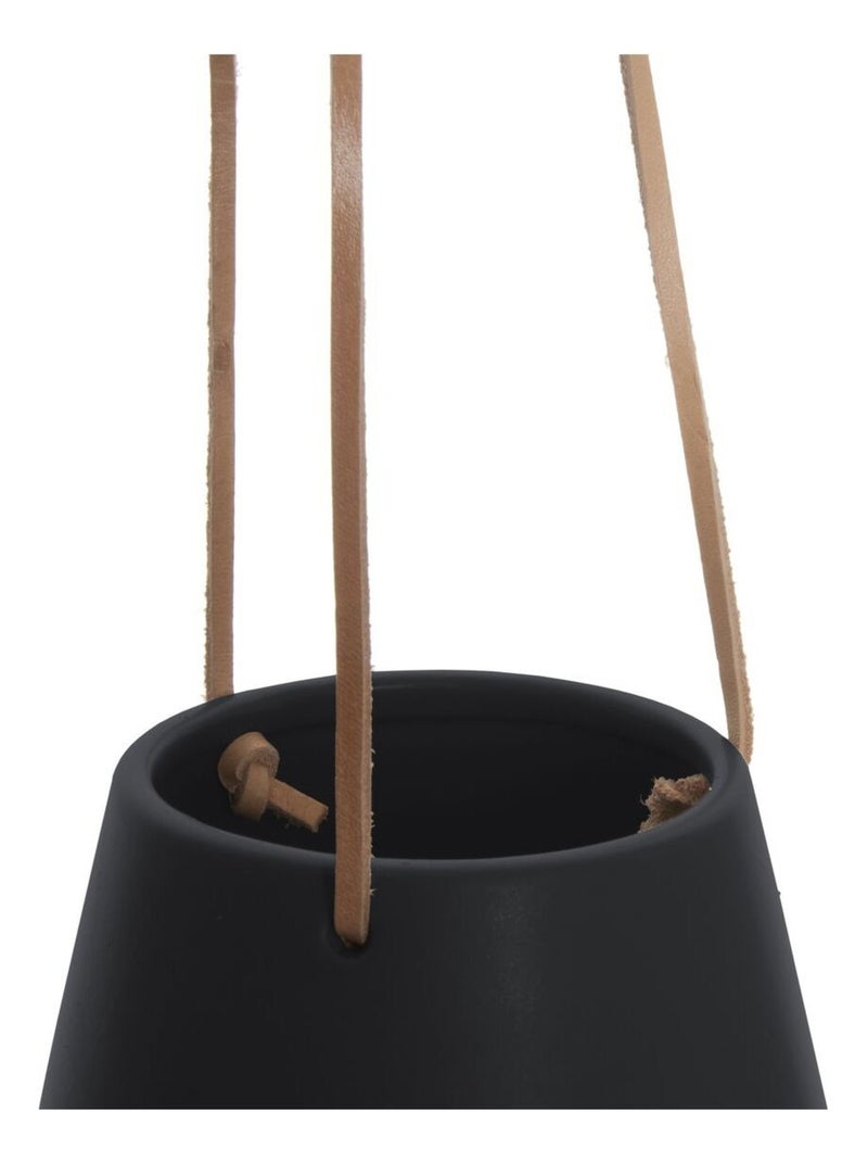 Cache-pot suspendus Skittlie - H. 66 cm Noir - Kiabi