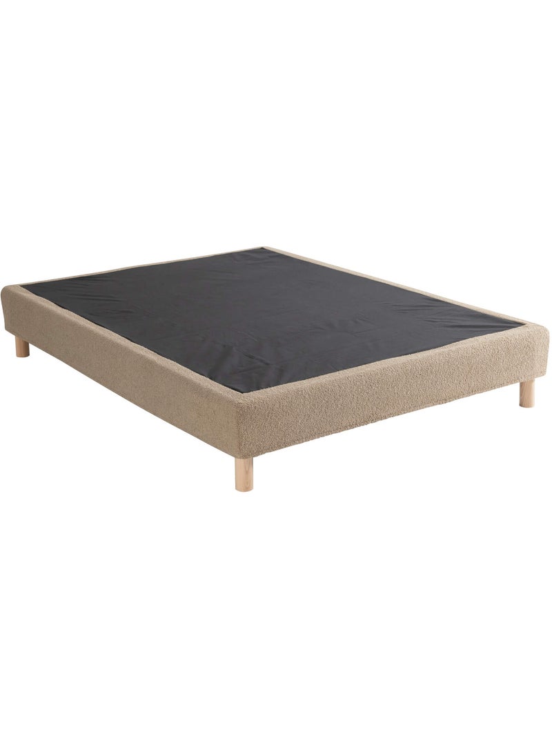 Cache-sommier bouclette Beige - Kiabi