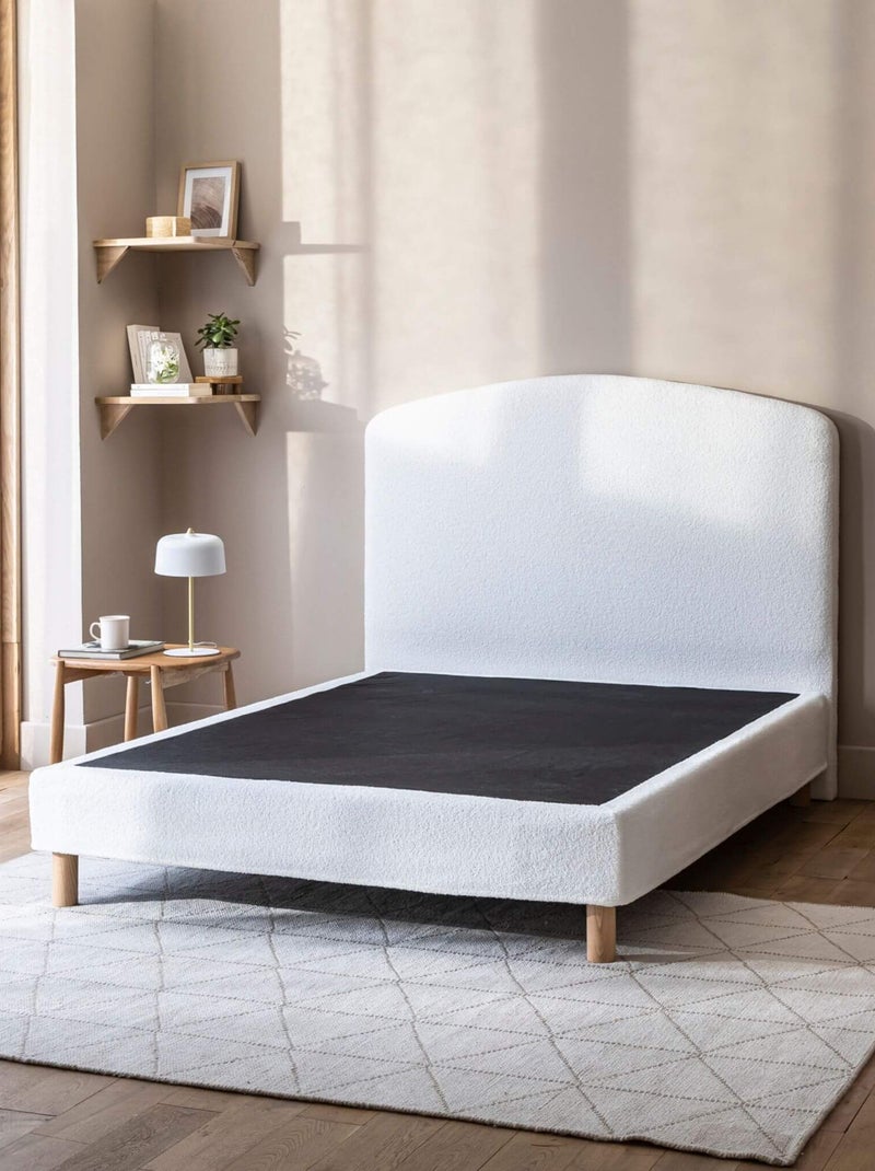 Cache-sommier bouclette Blanc - Kiabi