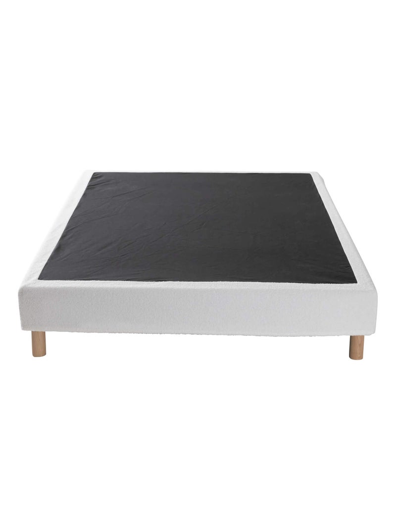 Cache-sommier bouclette Blanc - Kiabi