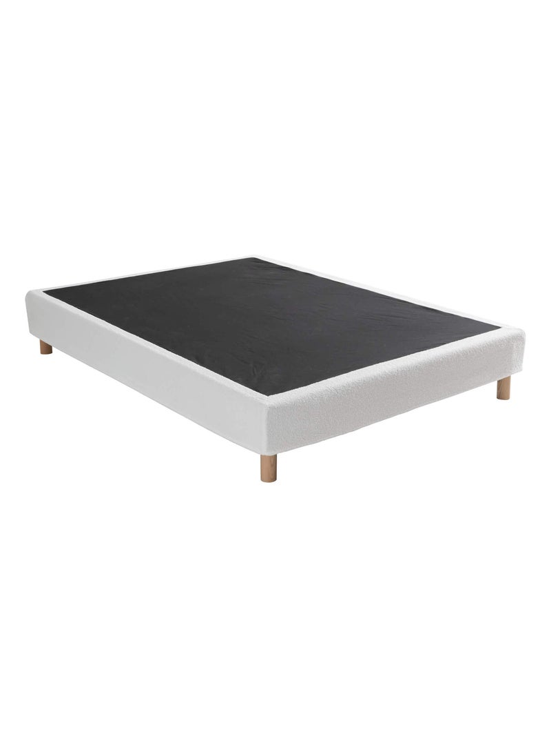 Cache-sommier bouclette Blanc - Kiabi
