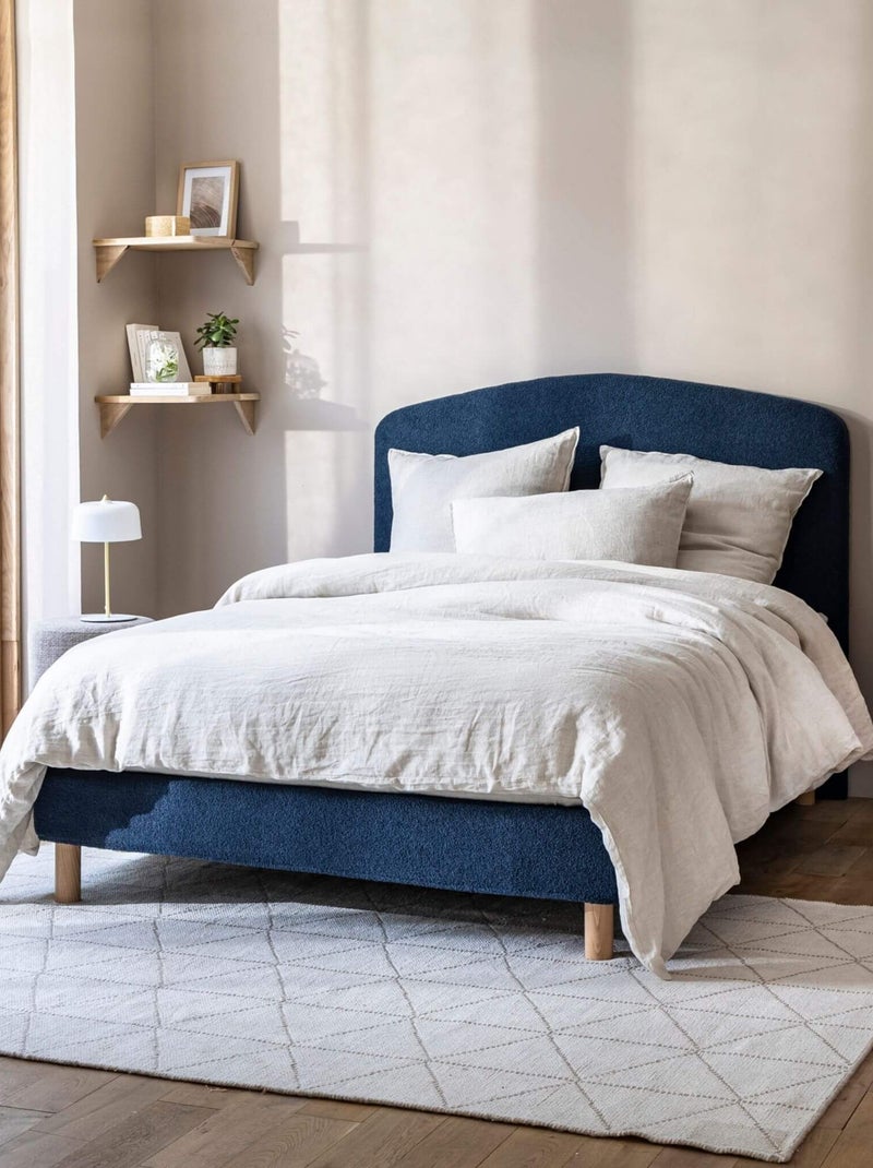 Cache-sommier bouclette Bleu marine - Kiabi