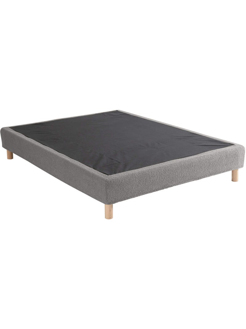 Cache-sommier bouclette Gris foncé - Kiabi