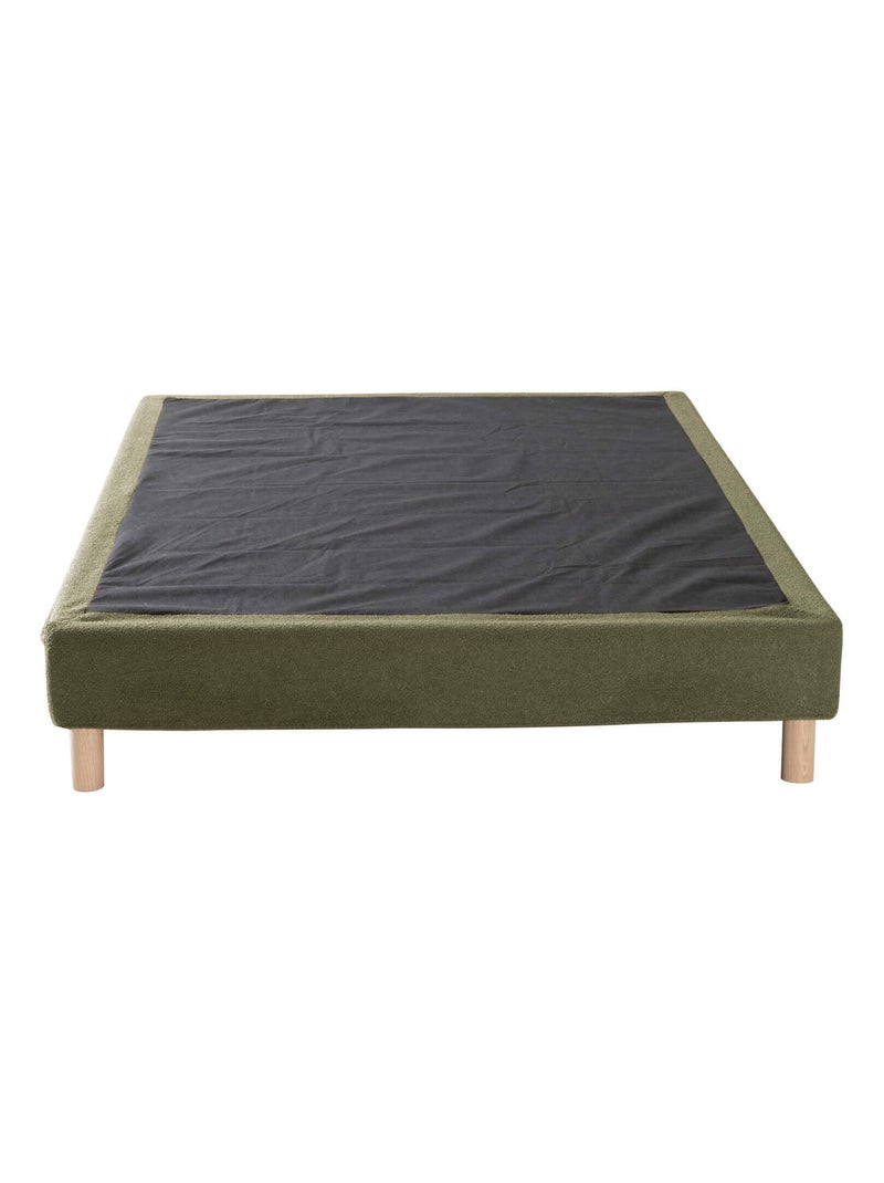 Cache-sommier bouclette Kaki - Kiabi