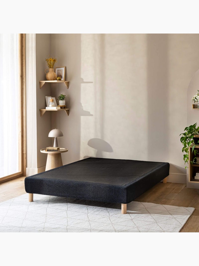 Cache-sommier bouclette Noir - Kiabi