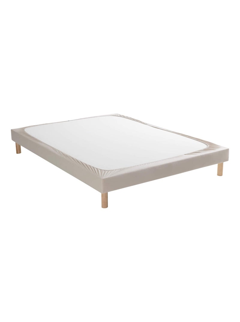 Cache sommier coton jersey Beige - Kiabi