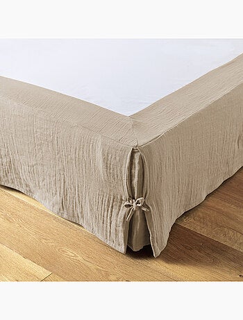 Cache-sommier – Double Gaze de Coton 125 g/m² – Gaïa