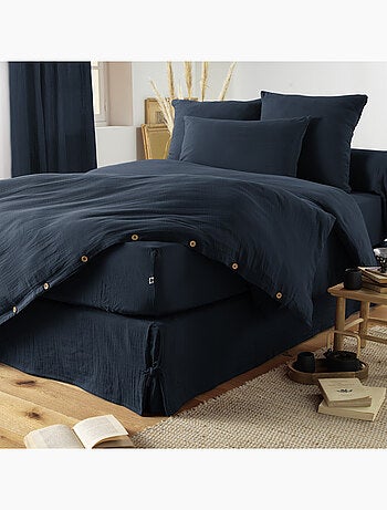 Cache-sommier – Double Gaze de Coton 125 g/m² – Gaïa