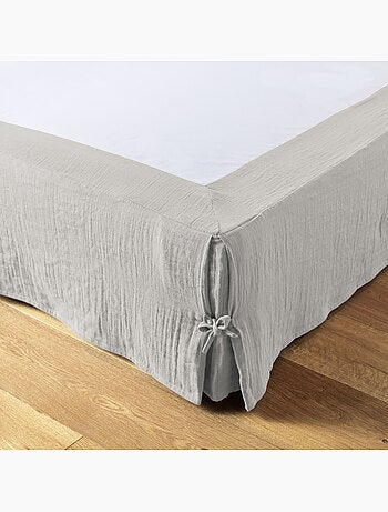 Cache-sommier – double gaze de coton 125 g/m² – gaïa