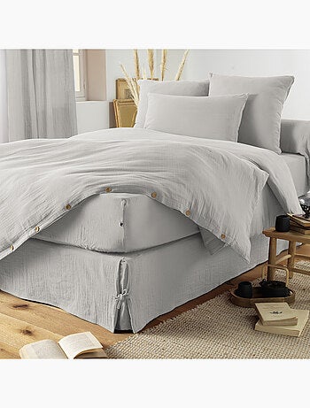 Cache-sommier – Double Gaze de Coton 125 g/m² – Gaïa