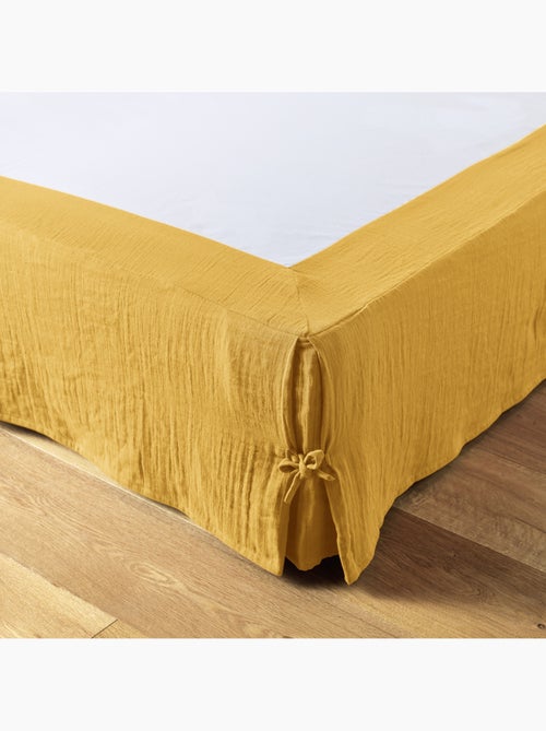 Cache-sommier – Double Gaze de Coton 125 g/m² – Gaïa - Kiabi Cache-sommier – Double Gaze de Coton 125 g/m² – Gaïa - Kiabi