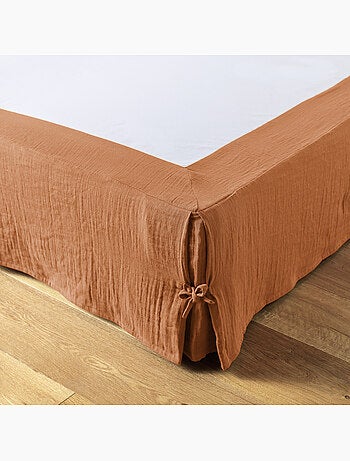 Cache-sommier – Double Gaze de Coton 125 g/m² – Gaïa