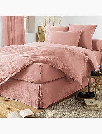 Cache-sommier – Double Gaze de Coton 125 g/m² – Gaïa