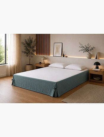 Cache-sommier Double Gaze de Coton GAÏA – Qualité Haut de Gamme