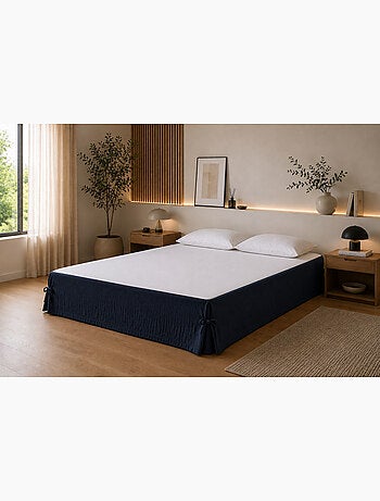 Cache-sommier double gaze de coton gaïa – qualité haut de gamme